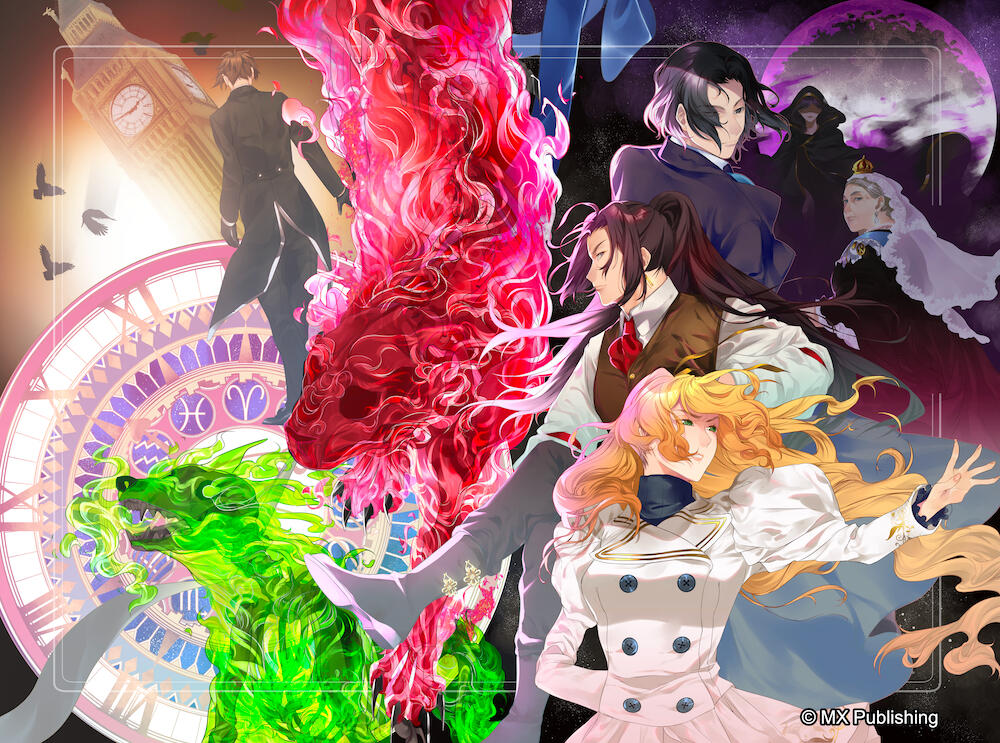 Beasts of London Light Novel Cover ✦ Client: MX Publishing
