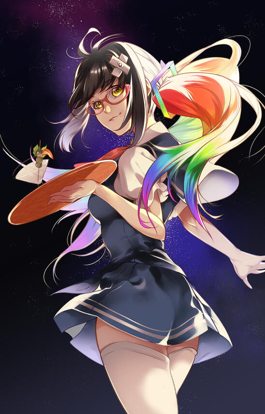 Galaxy Waitress ✦ Client: RAINAplease